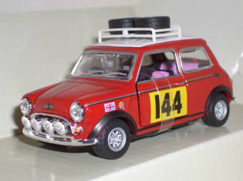 Mini Cooper Rallye Version - Schuco 1:43